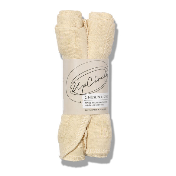 Gants de toilette en mousseline biologique, , large, image1