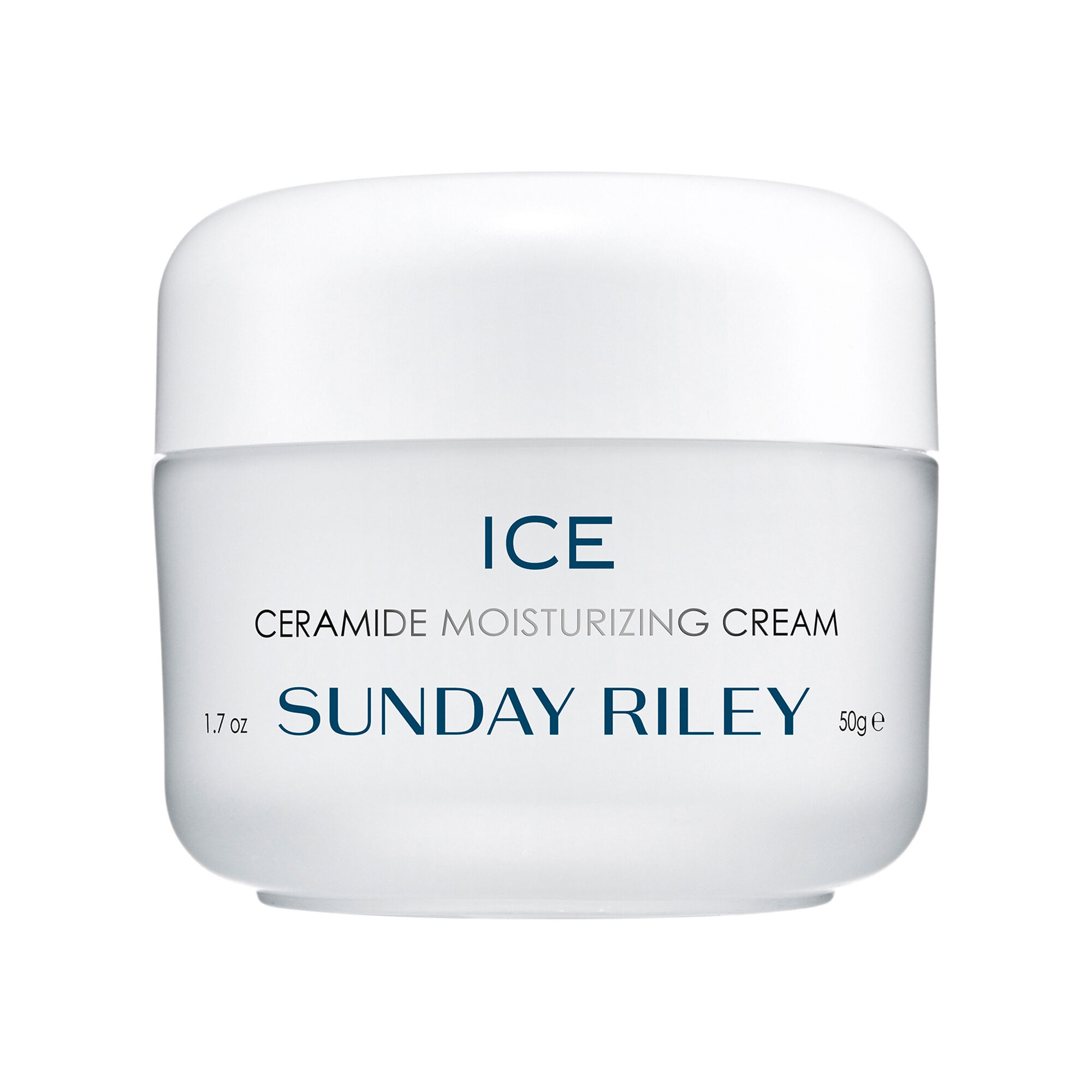 Download Sunday Riley Ice Ceramide Moisturizing Cream Space Nk PSD Mockup Templates