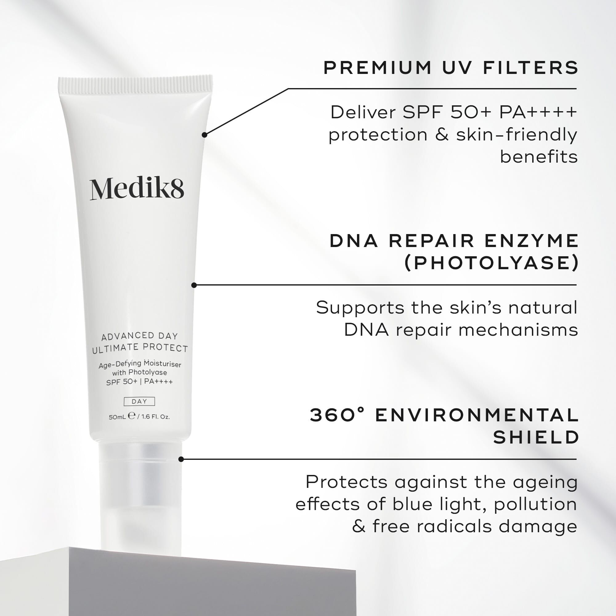 Medik8 Advanced Day Ultimate Protect SPF50+ | Space NK