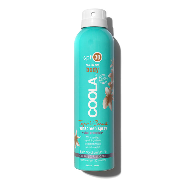 Coola EcoLux SPF 30 Tropical Coconut Sunscreen Spray Space.NK GBP