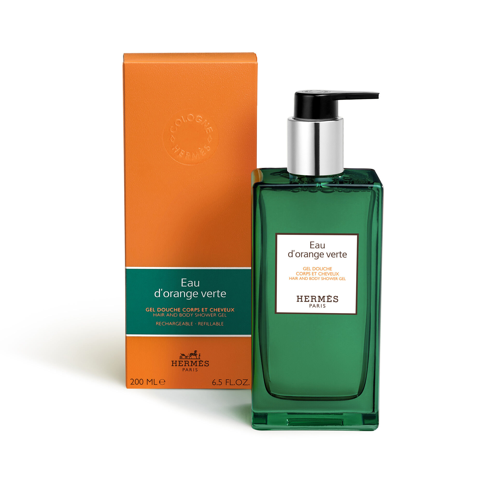 Hermès Eau D'Orange Verte Hair and Body Shower Gel | Space NK