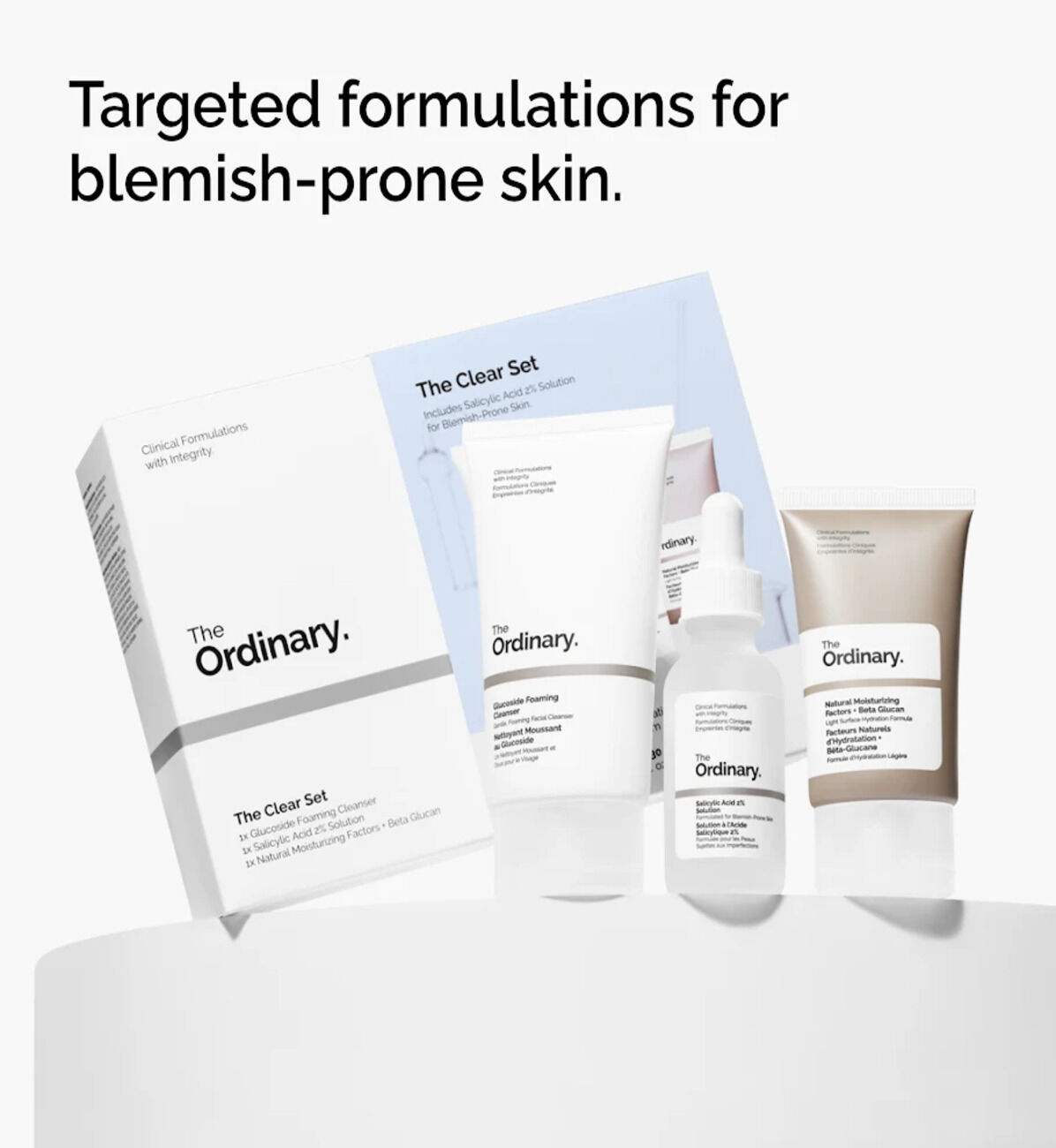 The Ordinary The Clear Set | Space NK
