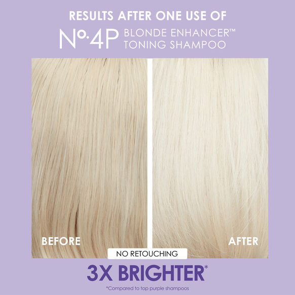 No. 4P Blonde Enhancer Toning Shampoo, , large, image3