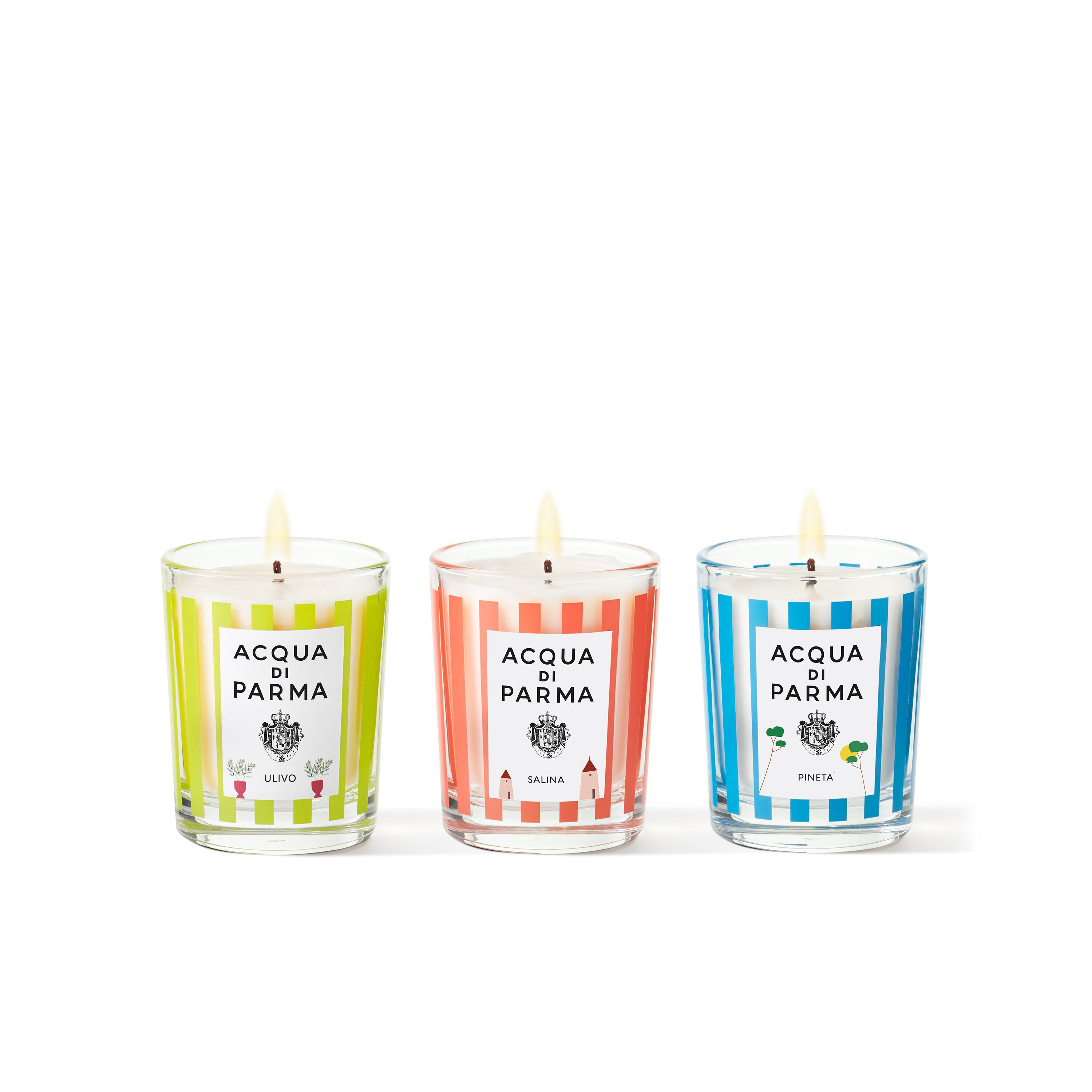 Acqua Di Parma Summer Candle Trio Set (3 x 70g) | Space NK
