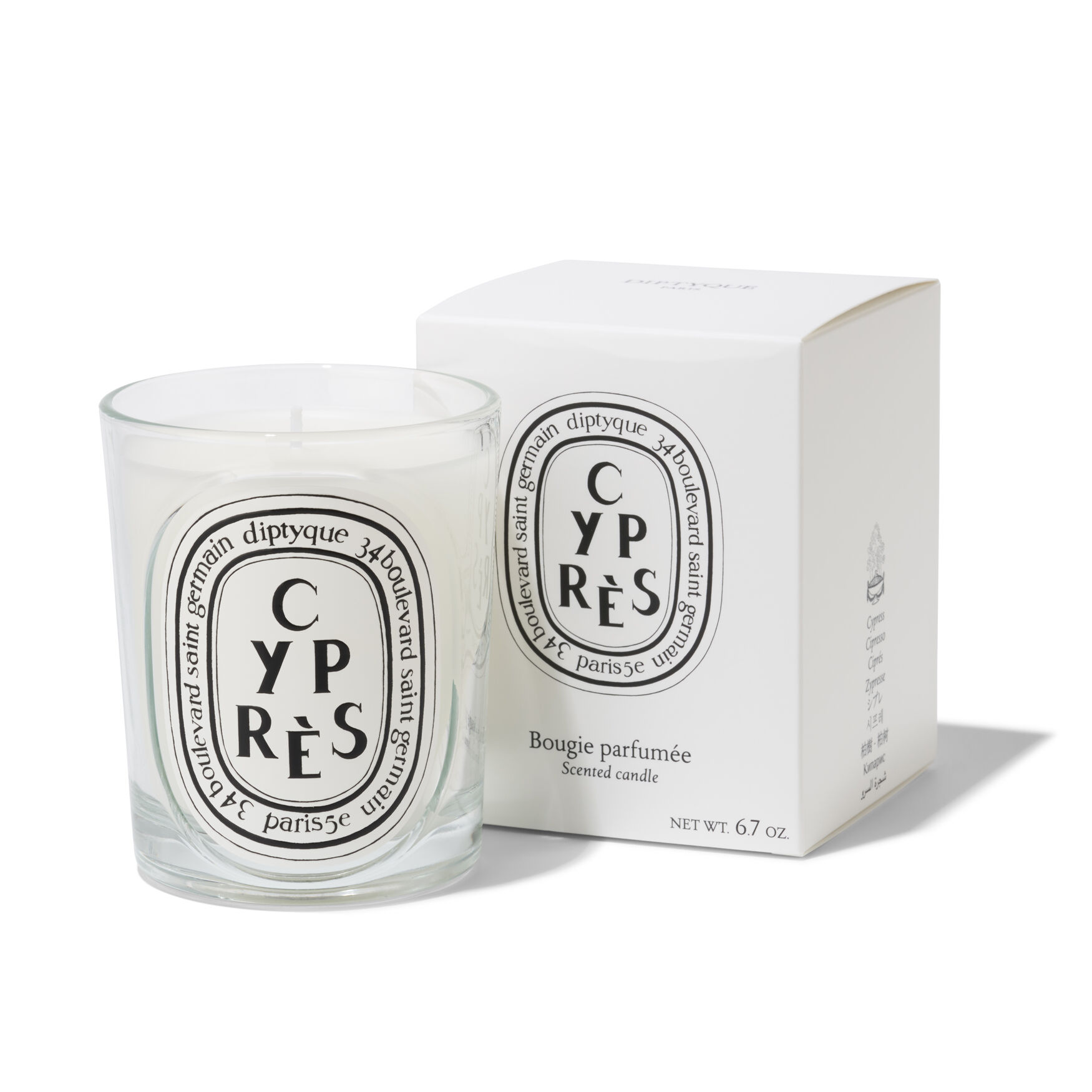 Diptyque Cyprès Classic Candle 190g | Space NK