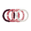 pure silk skinny scrunchie ornament, CANDY CANE, large, image2
