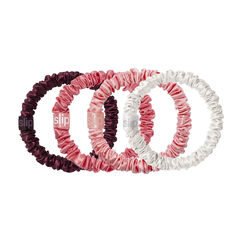 pure silk skinny scrunchie ornament, CANDY CANE, large, image2