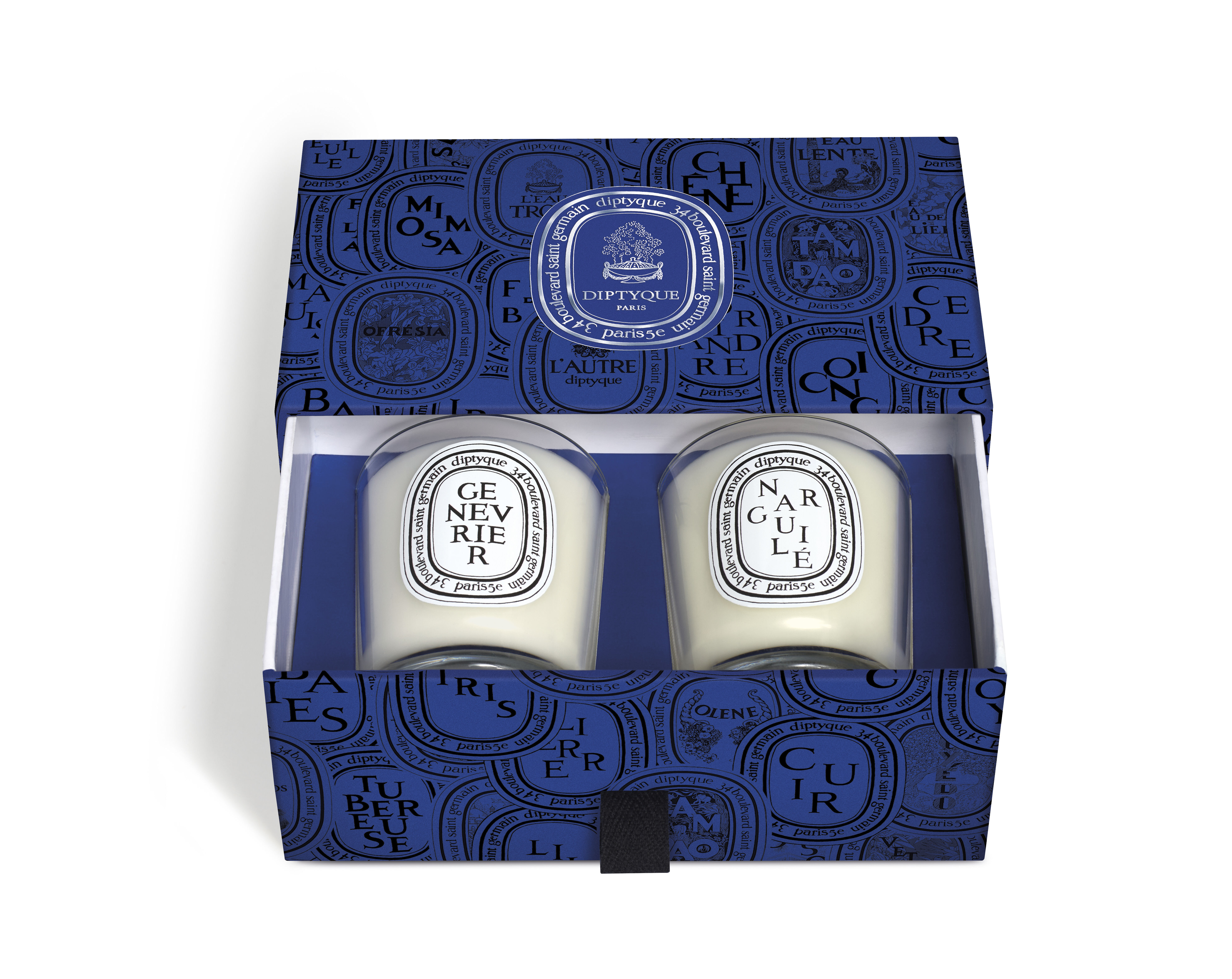 Diptyque Limited Edition Narguilé & Genévrier Set of 2