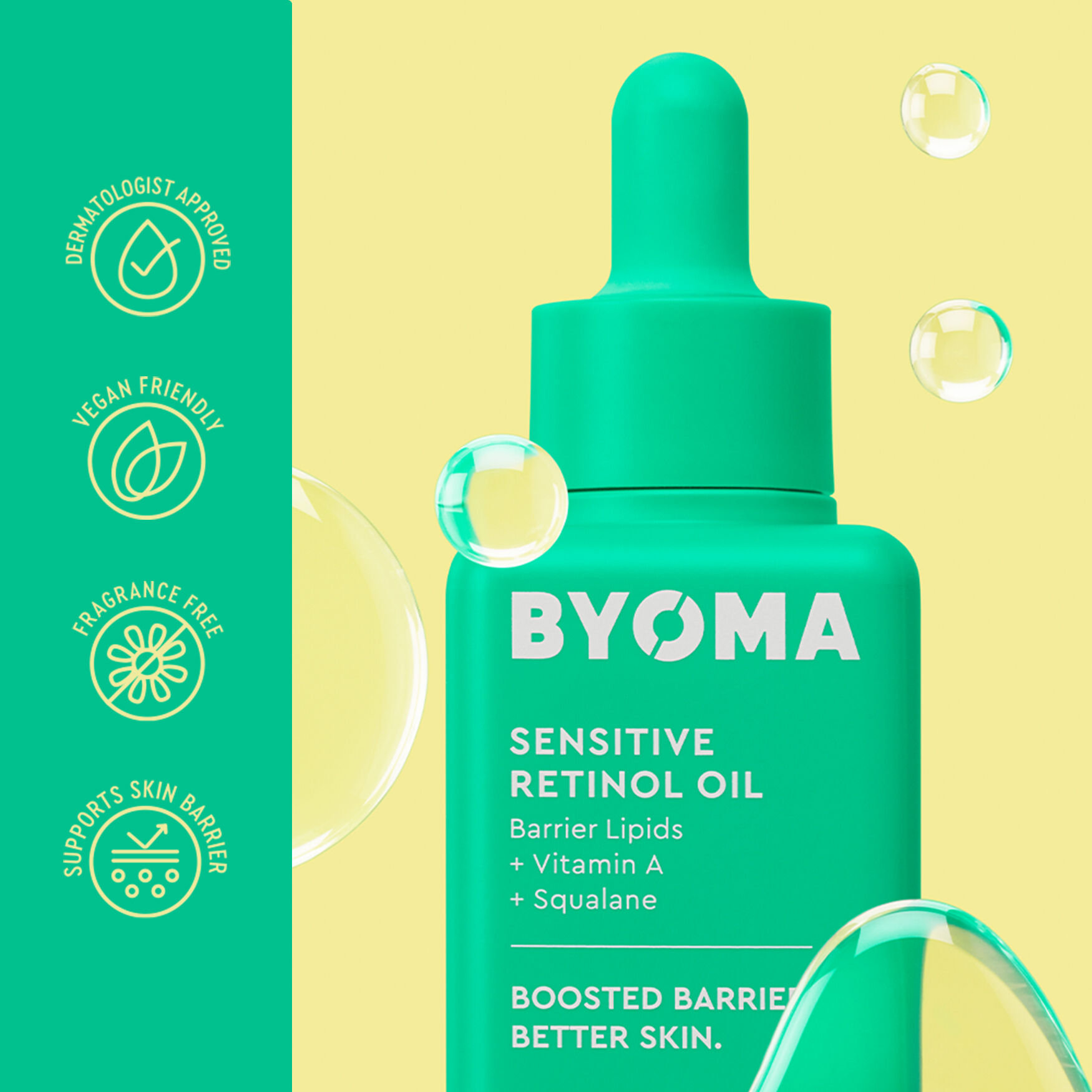 BYOMA Sensitive Retinol Oil | Space NK