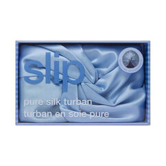 Pure Silk Turban &ndash; Cornflower, , large, image3