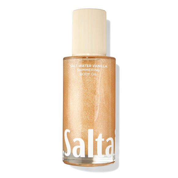 Salt Water Vanilla Shimmering Body Oil, , large, image1