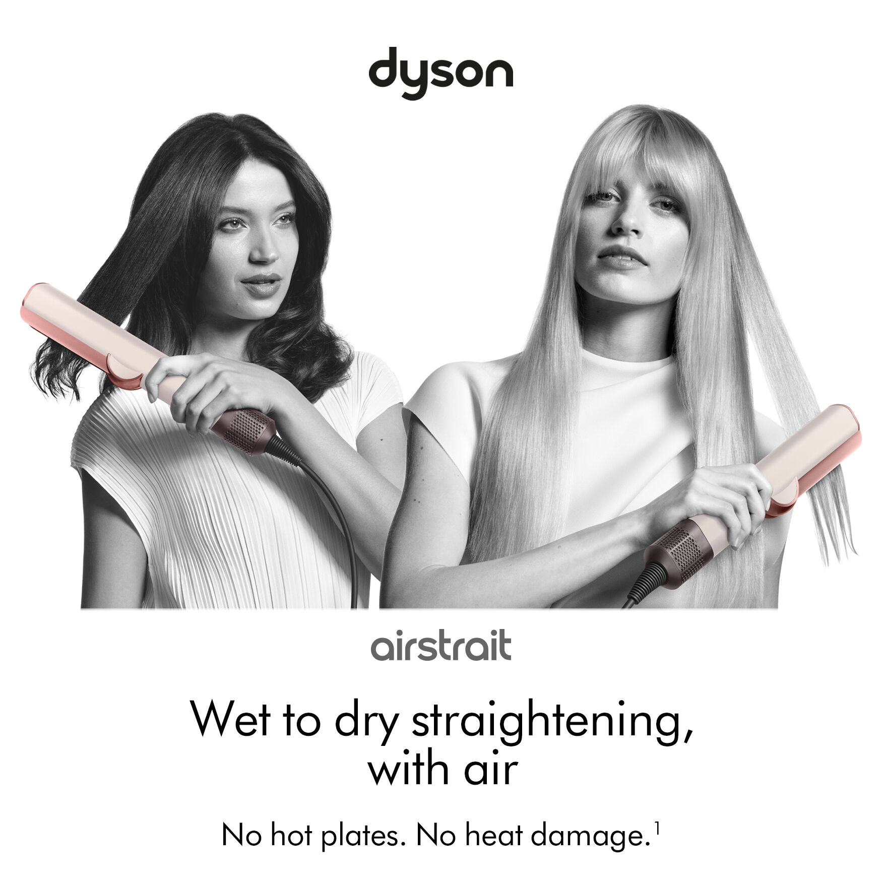 Dyson Airstrait™ Straightener (Ceramic Pink) | Space NK