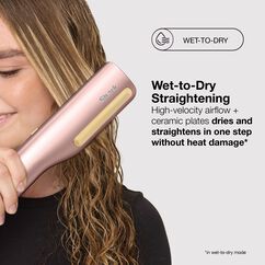 SilkiPro Straight Hair Straightener + Dryer in One Tool - Strawberry Matcha, , large, image7