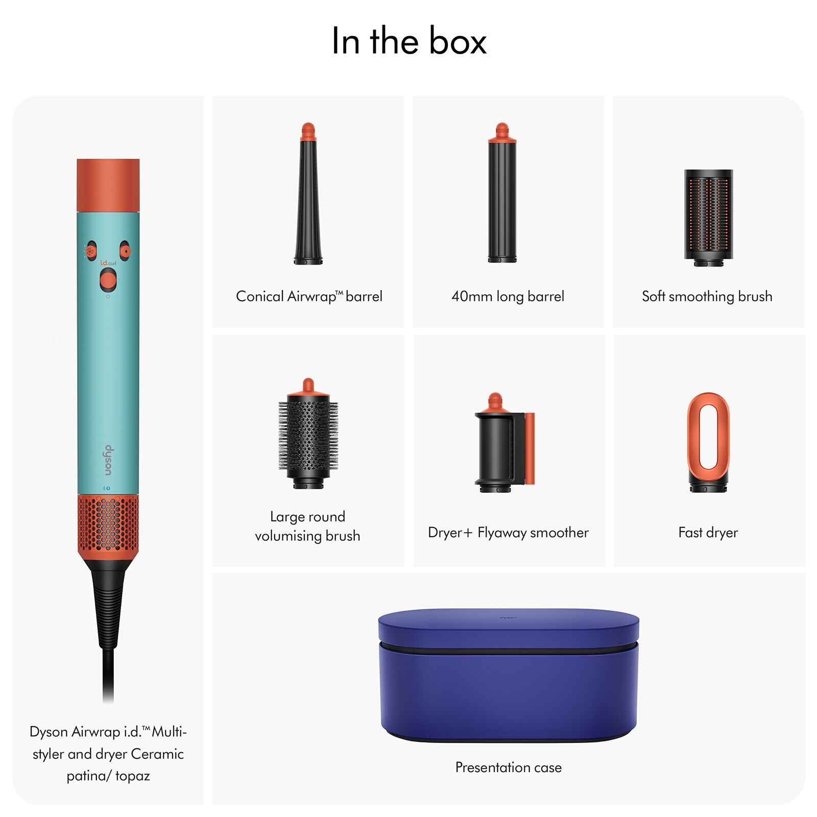 Dyson Airwrap Smooth+Control Multistyler for Hair, Fuchsia