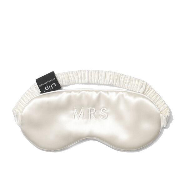 Masque de sommeil de mariée en soie, MRS, large, image1