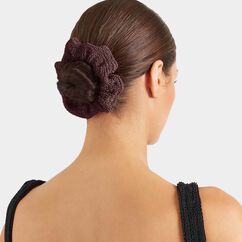 Original Crinkle&trade; Scrunchie in Metallic Chocolate, , large, image2