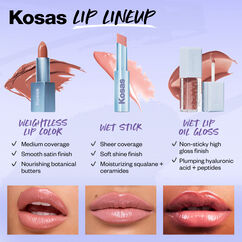 Weightless Lip Color Nourishing Satin Lipstick, HIGH CUT, large, image10