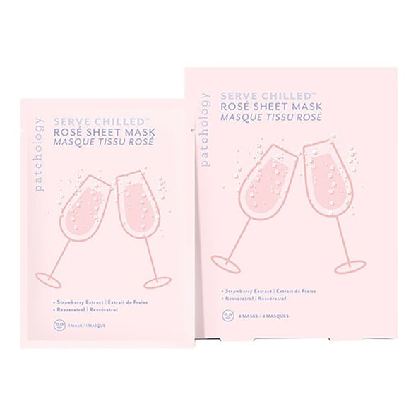 Serve Chilled Rosé Sheet Mask, , large, image1
