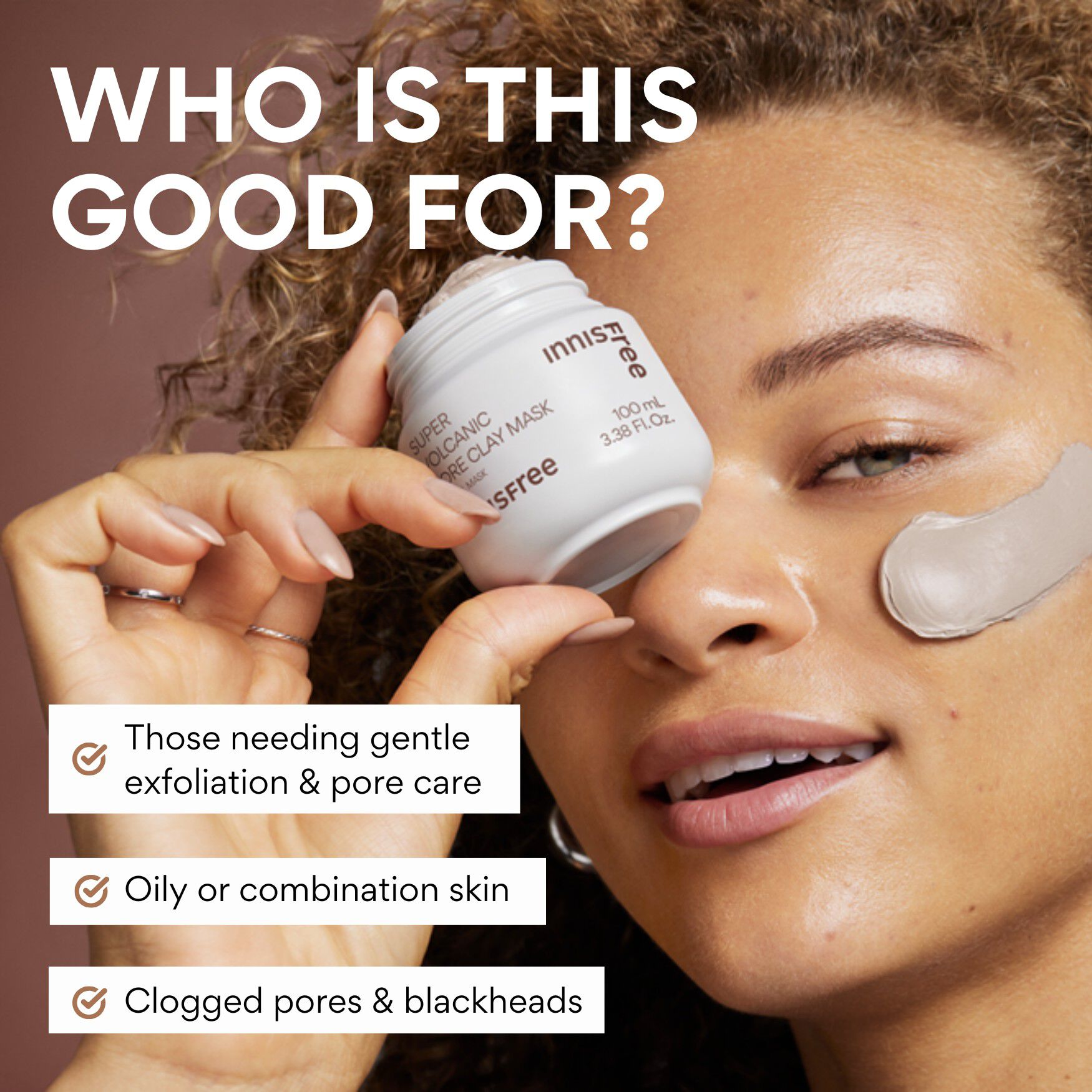 Innisfree Super Volcanic Pore Clay Mask | Space NK