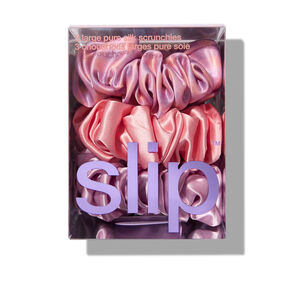 Pure Silk Large Scrunchies Set of 3 – Belleflower