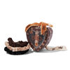 Pure Silk Skinny Scrunchie Trio Ornament - Betty, , large, image1