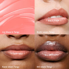 Lip Glaze Hydrating Sheer Lip Oil, TANGY, large, image3