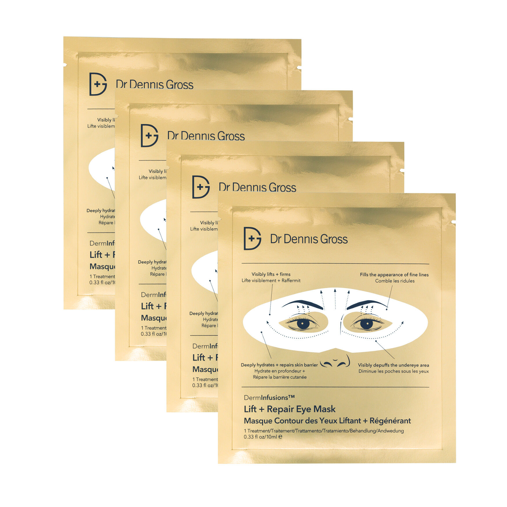 Dr. Dennis Gross DermInfusions Lift + Repair Eye Mask | Space NK