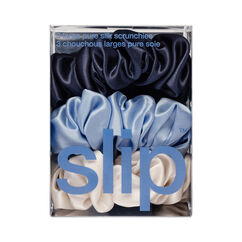 Pure Silk Large Scrunchies - Skye, , large, image4