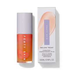 Fenty Skin Fenty Treatz Hydrating + Strengthening Lip Oil, KALAHARI MELON  5.6ML, large, image3