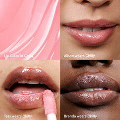 Lip Glaze Hydrating Sheer Lip Oil, CHILLY, large, image3
