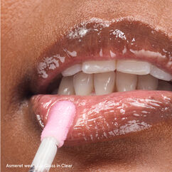 Glassy High-Shine Lip Gloss, CLEAR, large, image4