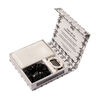 pure silk queen gift set with lace trim - charm, CHARM, large, image3