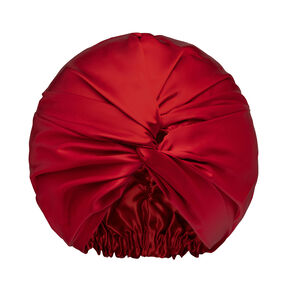 Pure Silk Turban &ndash; Scarlet