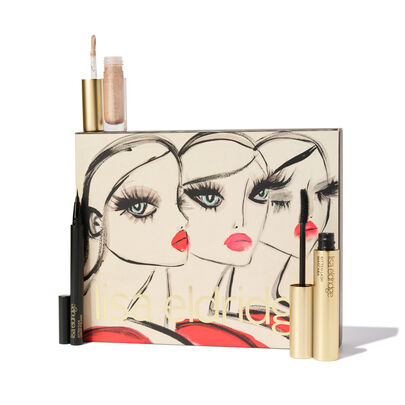 Kitten Eye Twin Set and Pearls