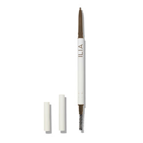 In Full Micro-Tip Brow Pencil, DARK BROWN, large