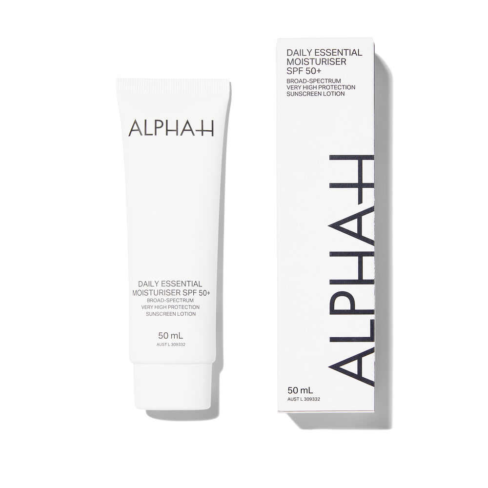 AlphaH Daily Essential Moisturiser SPF 50+ with Vitamin E Space NK