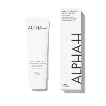 Alpha-H Daily Essential Moisturiser SPF 50+ with Vitamin E | Space NK