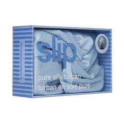 Pure Silk Turban &ndash; Cornflower, , large, image4
