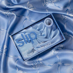 Pure Silk Turban &ndash; Cornflower, , large, image5