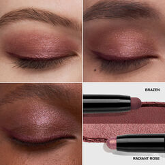 Dual Ended Long-Wear Cream Shadow Stick, RADIANT ROSE BRAZEN, large, image3