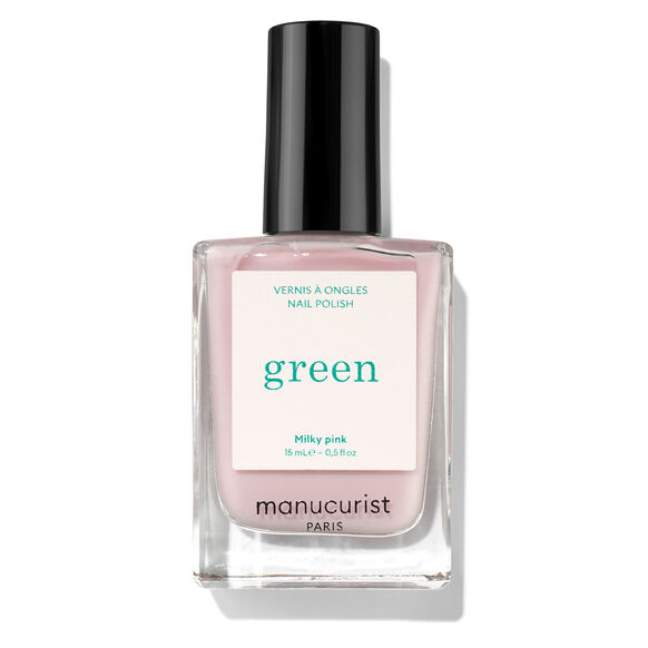 Green Nail Polish, MILKY PINK, large, image1