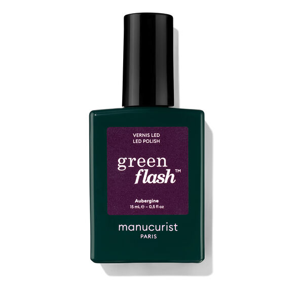 Green Flash Polish, AUBERGINE, large, image1