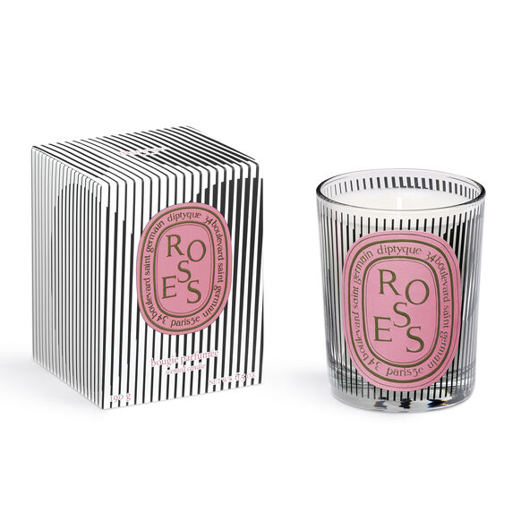 Scented Candle Graphic Collection Roses, , large, image1