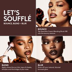 Sun Stalk'r Souffl&eacute; Pressed ​Mousse Cream Bronzer, MAPLE GLAZE, large, image10