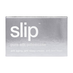 Silk Pillowcase - Queen Standard, SILVER, large, image4