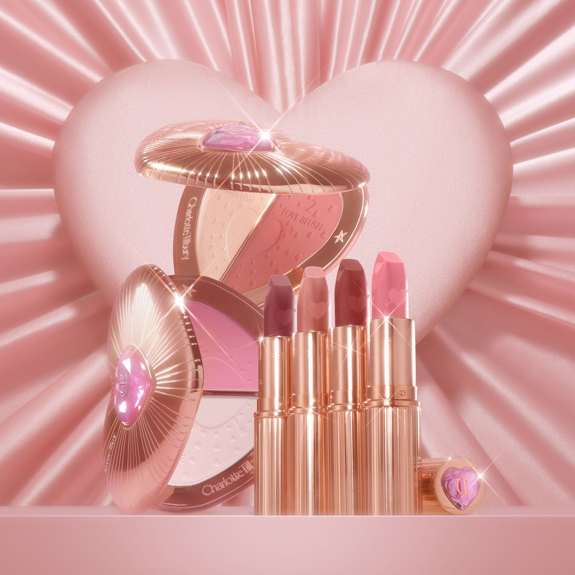 Charlotte Tilbury Pillow Talk Beauty Soulmates Palette | Space NK