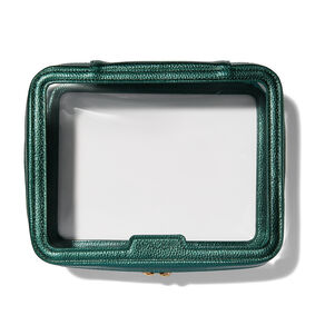 Large Travel Bag - Metallic Green