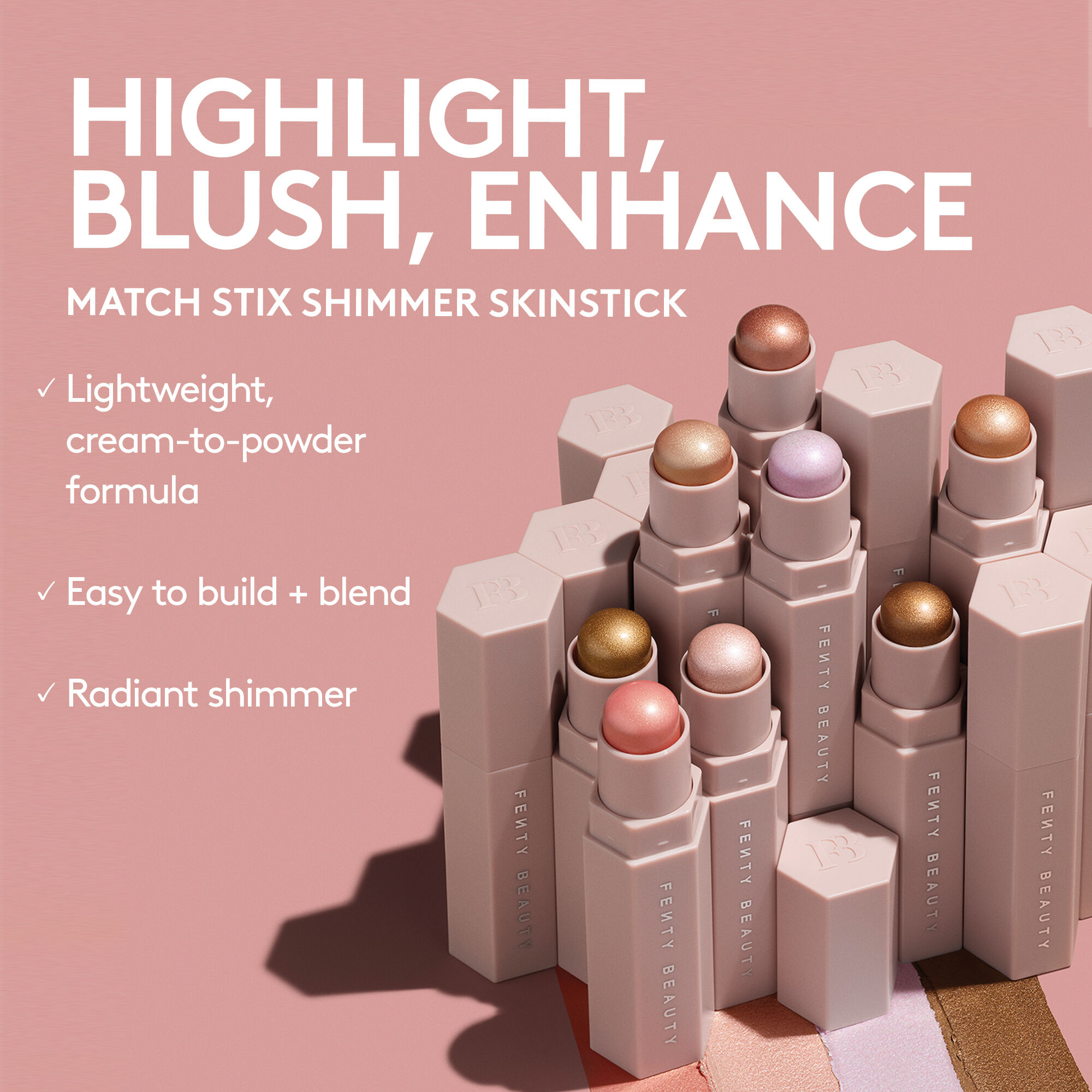 Fenty Beauty Mini Match Stix Duo Contour + Highlighter Set | Space NK