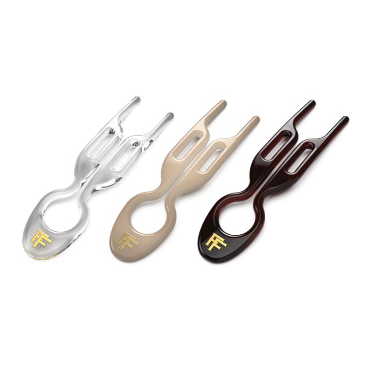 FIONA FRANCHIMON ヘアピンNewYork Collection Nº 1 HAIRPIN | Set New York Collection | Black, Transparent