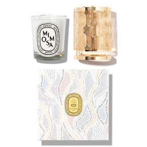 Holiday Lantern - Mimosa Candle Set